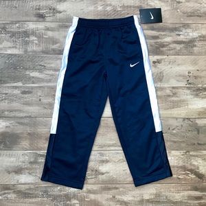 Nike Navy & White Toddler Track Pants